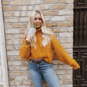 H&M cowl neck sweater